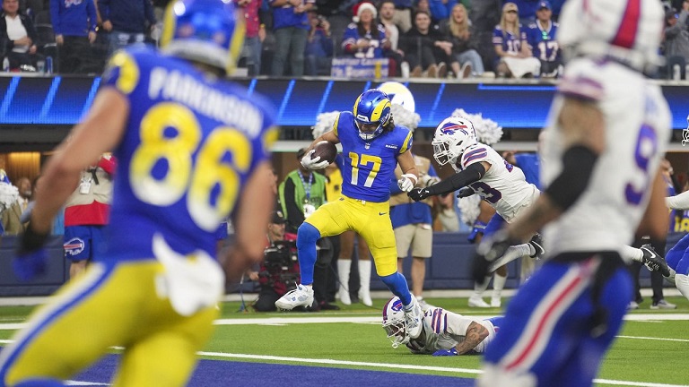 Los Buffalo Bills subestimaron la fuerza de su oponente Los Angeles Rams
